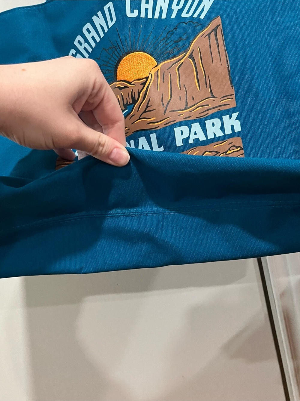 NWT Walmart Grand Canyon National Park Blue Tote Bag - Picture 3 of 11